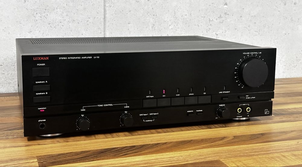 Wzmacniacz Luxman LV-112 , klasyk Hi-Fi 2x70w , audiofilski
