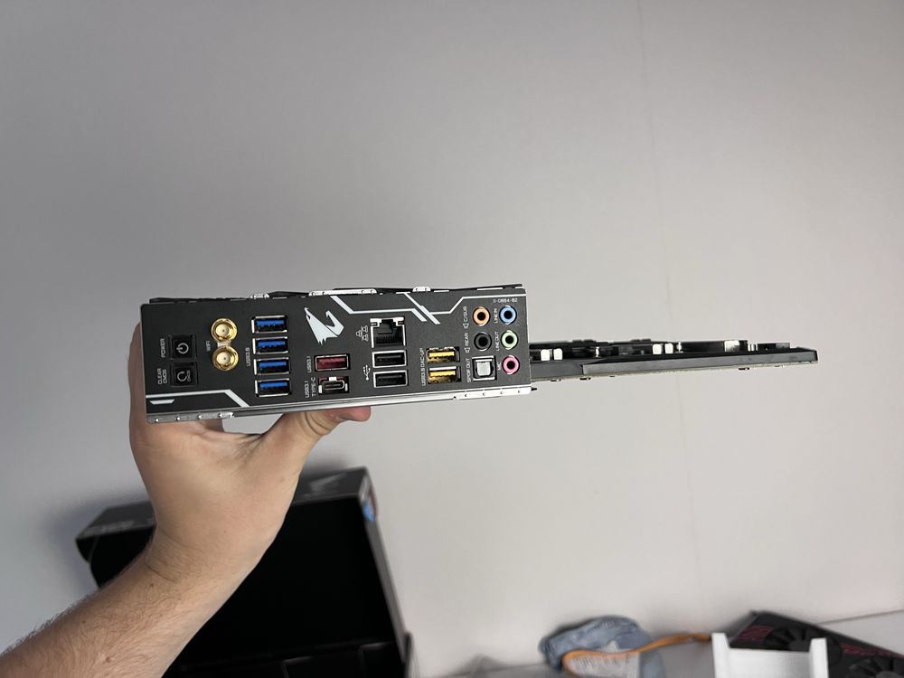 AORUS X470 GAMING 7 WIFI, як нова, материнська плата + AM4 B450, A520