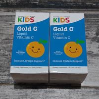 Liquid Gold, вітамін C у рідкій формі для дітей, клас USP, зі смаком т
