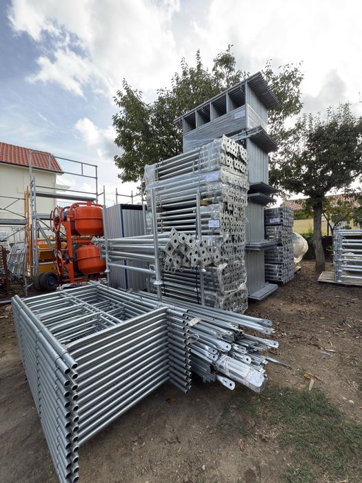 Mesa andaime tradicional galvanizado