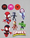 Wydruk na tort na Papierze Skrobiowym Spidey Super-Kumple