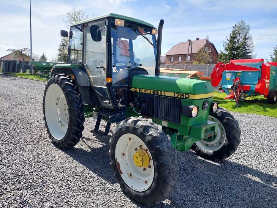 JOHN DEERE 1750, 4x4, 55 KM, 3-cyl, PEŁZAJĄCE oryginał, super stan
