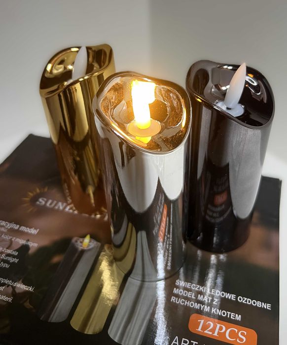 Znicz, wkład LED trzy kolory do wyboru 5,3x15 cm