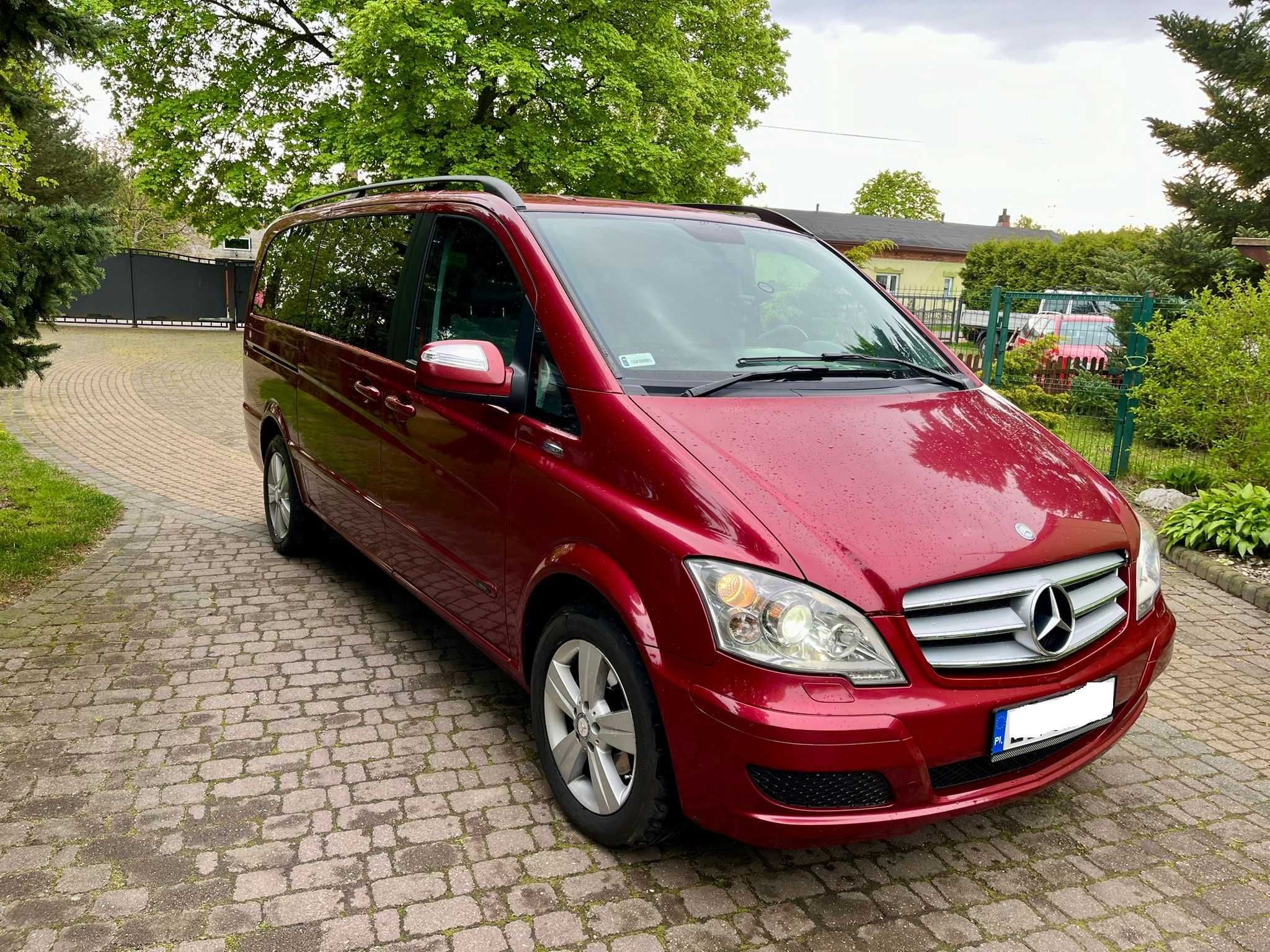 Mercedes-Benz Viano 2,2 CDI 2010r. Long ,Salon Polska , 7 osobowy