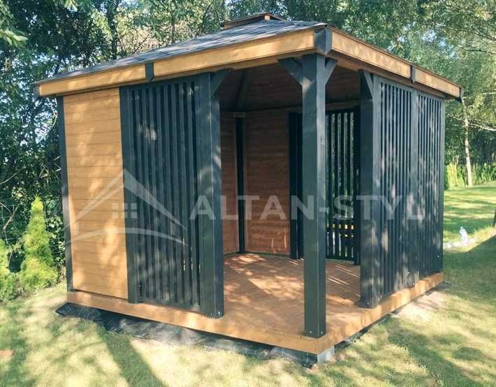 Altany,altanki, wiaty, altana ogrodowa OKTAWIA 3x3m PRODUCENT