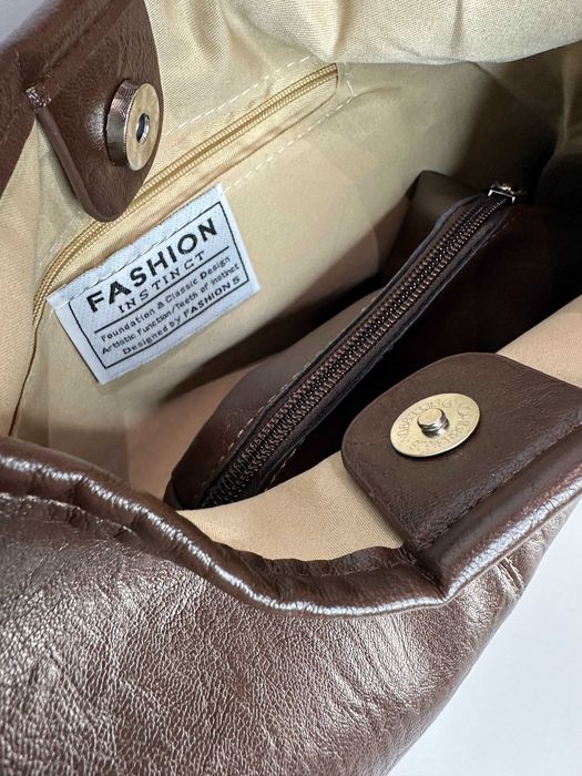 Вінтажна сумка-шопер Нова, жіноча, з клатчем