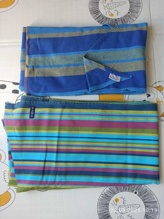 Chusty do noszenia dzieci (sling) – dwa rodzaje