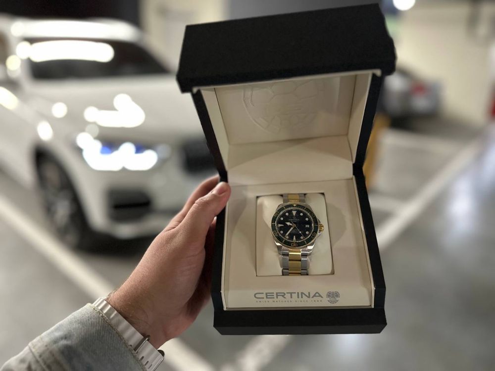 Часы Certina DS Action Diver , новые абсолютно !