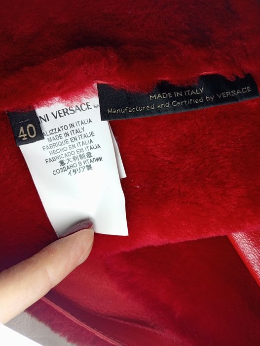 Дублёнка  Версаче! Оригинал .Дорогая роскошь !