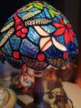 Lampa ,,Tiffany" Ważki