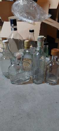 Butelki ozdobne różnego kształtu