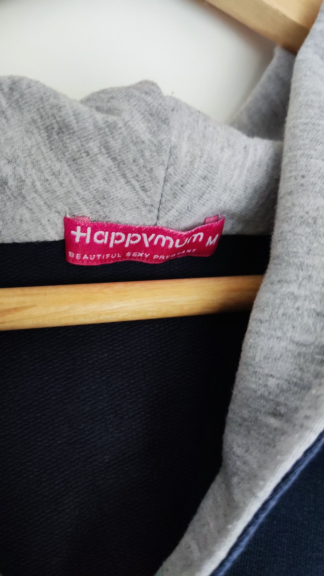 Bluza, sukienka dresowa,tunika ciążowa Happymum rozmiar M