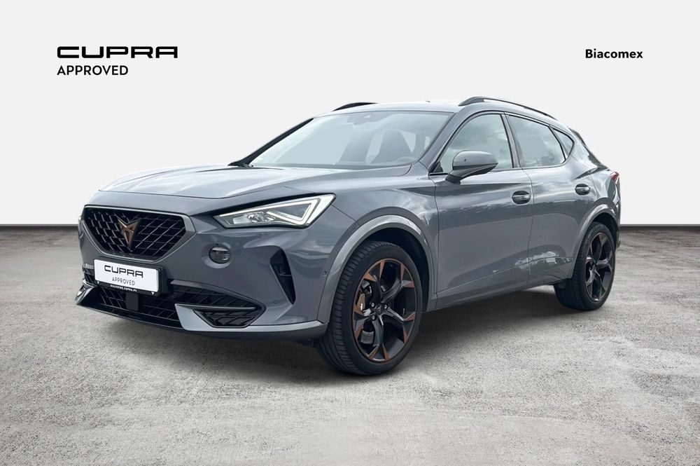 Cupra Formentor VZ 2.0 310 KM Bogate wyposażenie Niewielki przebieg Mocny silnik