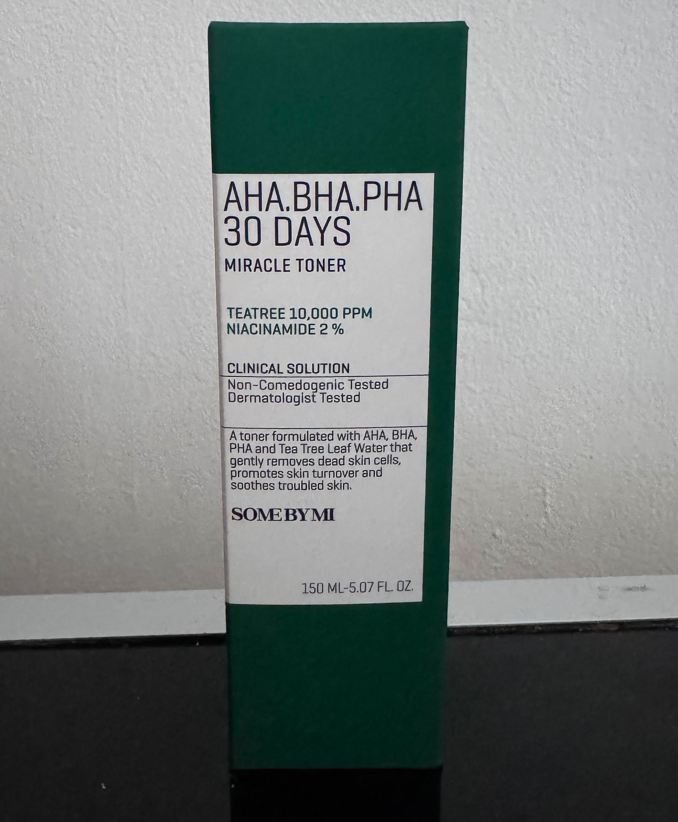 Toner p kwasy AHA, BHA, PHA 30 Days Miracle Toner Some By Mi