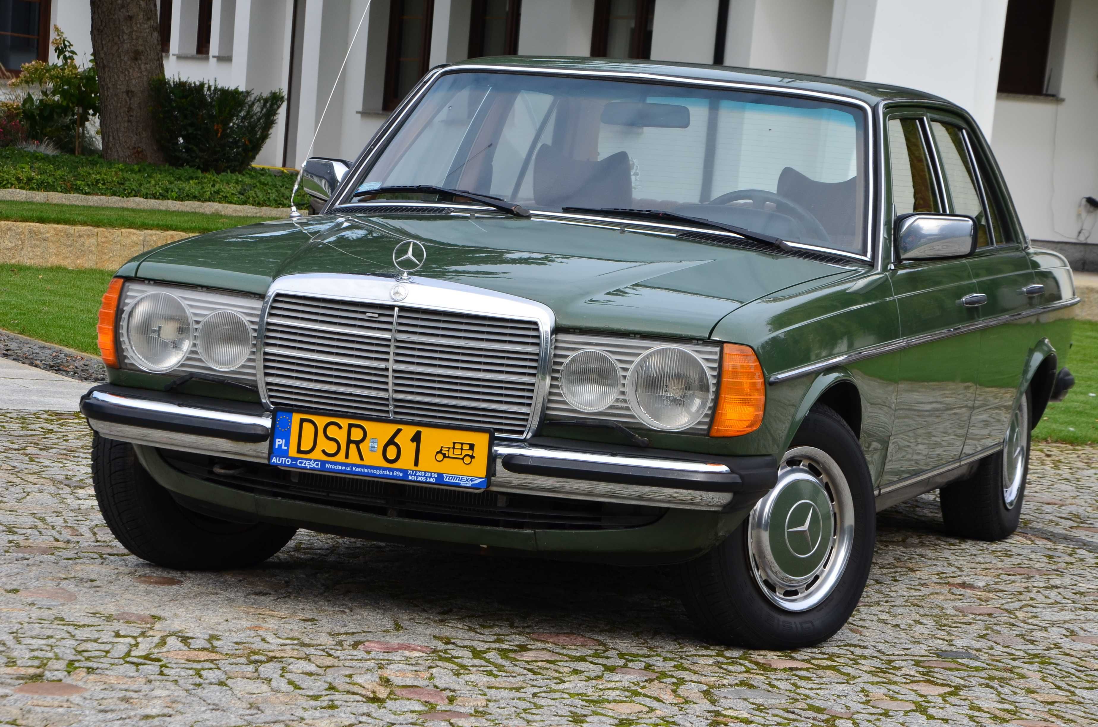 Ładny Mercedes W123 2.2D 60KM 1977r Beczka Klasyk Zabytkowy Polska