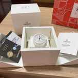 Swatch x Omega Bioceramic Moonswatch Mission To Moonphase Snoopy