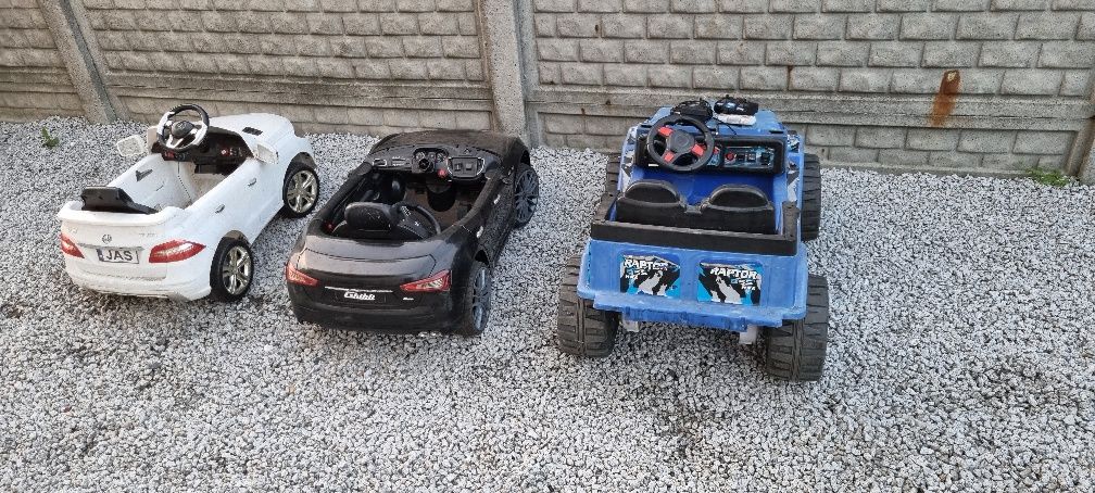 Auto na akumulator 3szt.