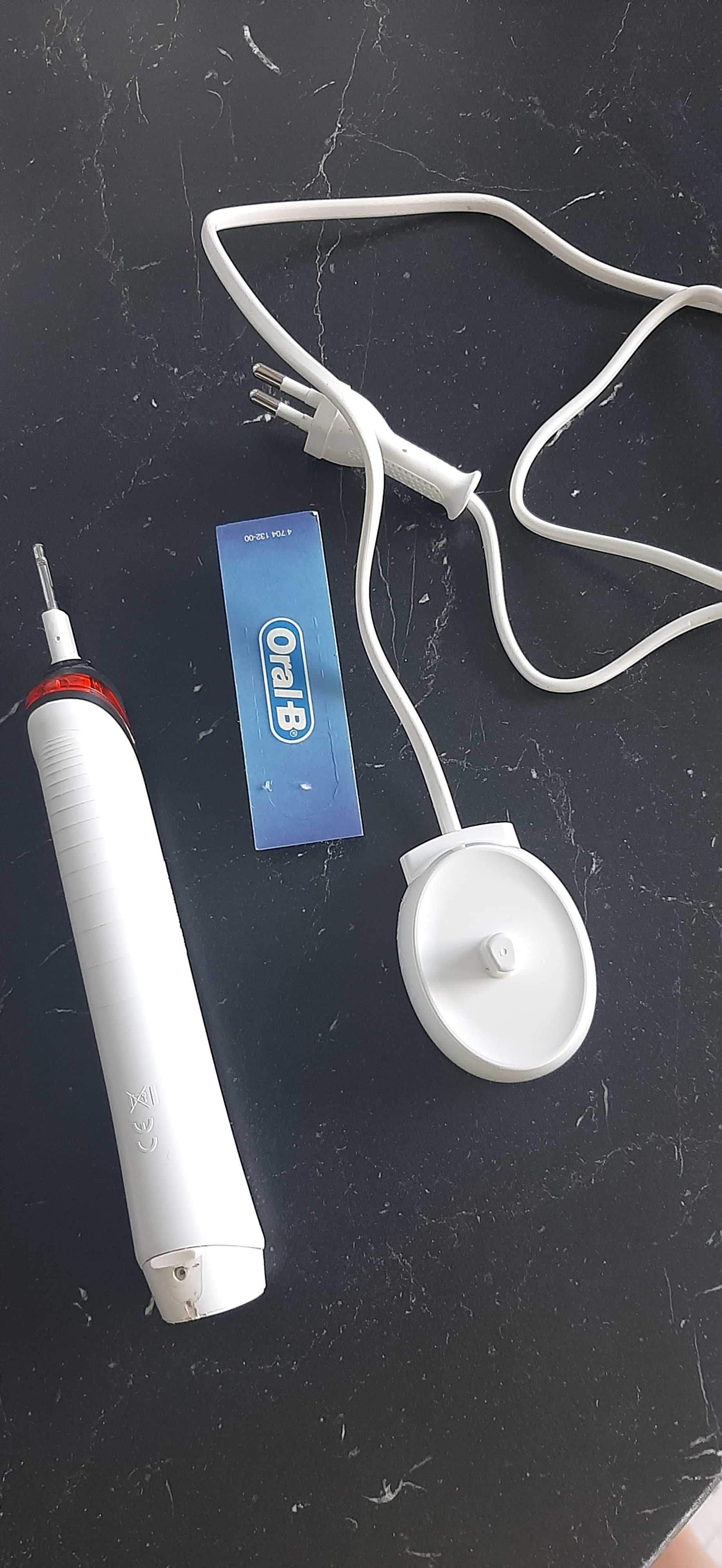 Oral B szczoteczka elektryczna ładowarka 1 końcówka