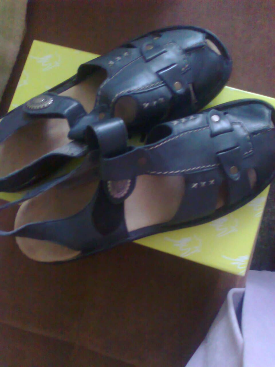RIEKER 41sandaly letnie buty skorzane