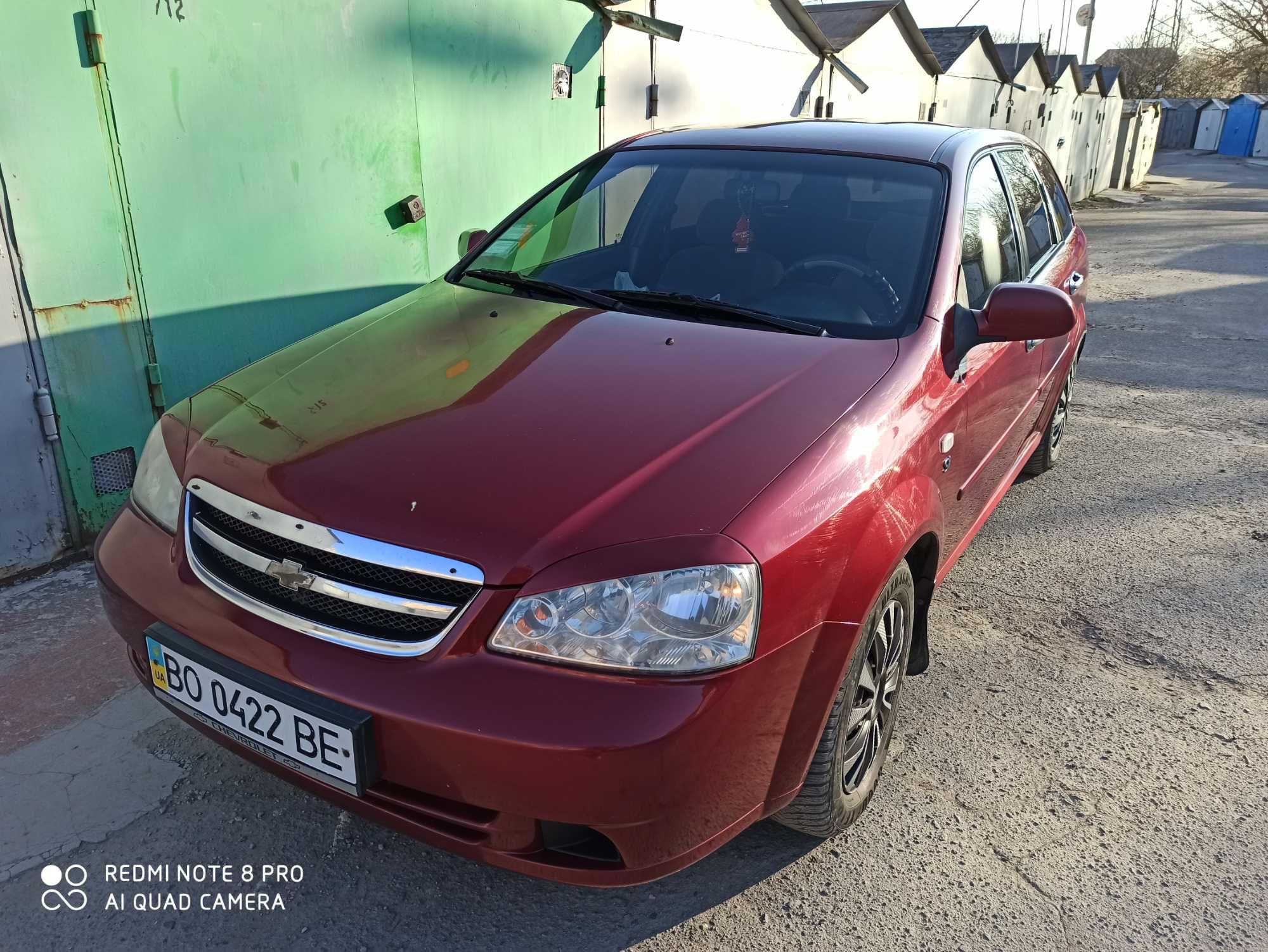 Chevrolet Lacetti 1,8 газ/бензин 2005р