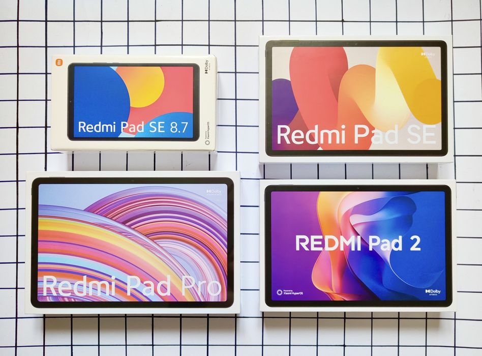 Нові планшети Xiaomi Redmi Pad Pro 8+256 Graphite Gray