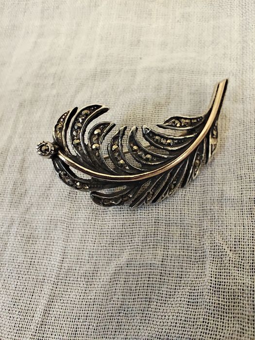 Conjunto alfinete e anel