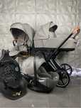 Wózek Cybex Priam 4.0 Soho Grey 4w1 Srebrny Szary