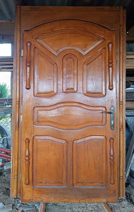 Двері дерев'яні дубові