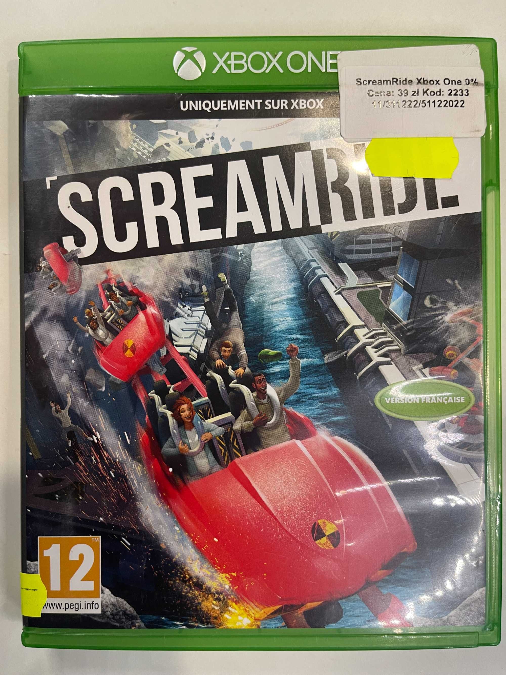 Screamride Xbox One