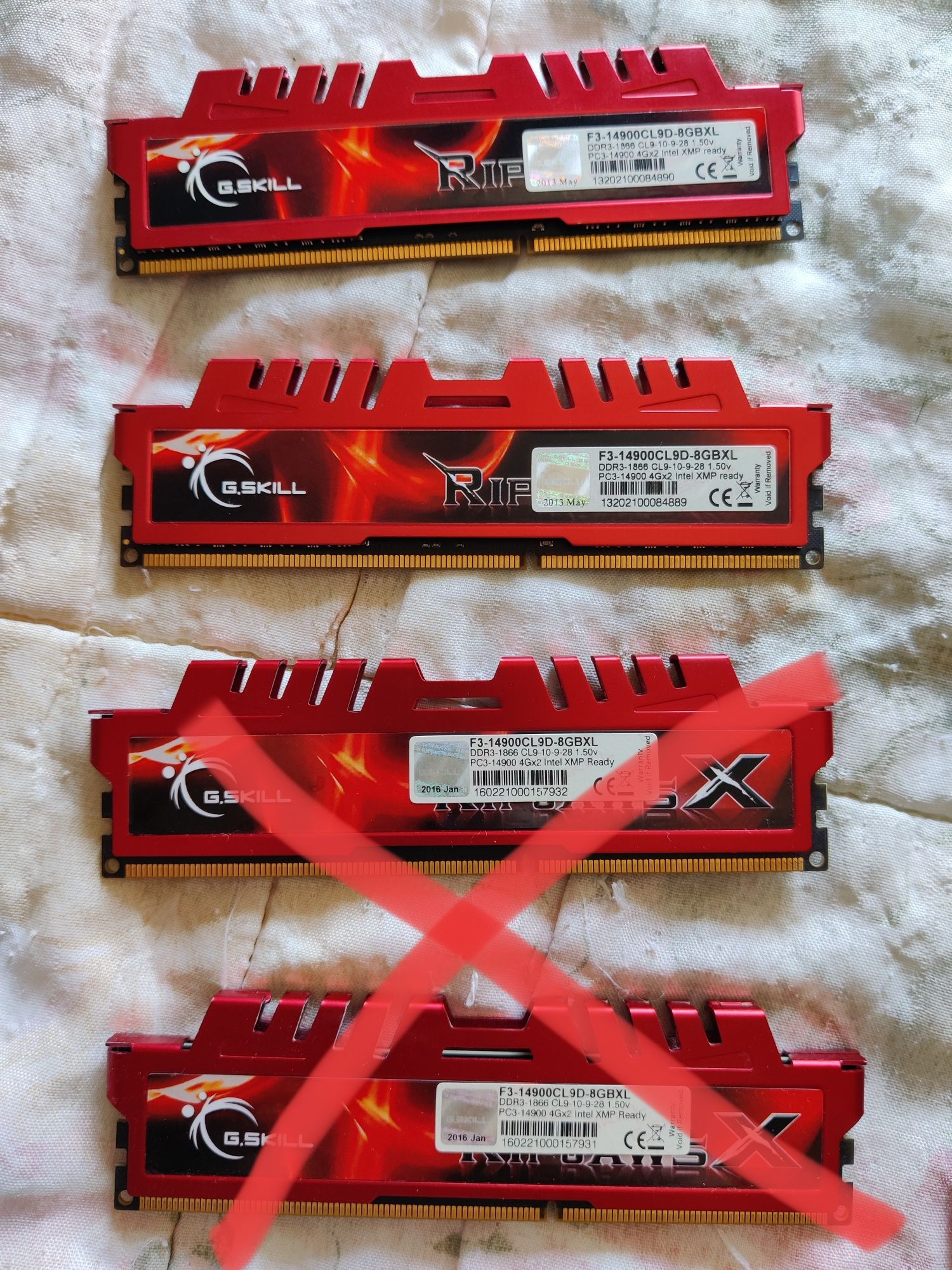 Memórias gskill DDR3