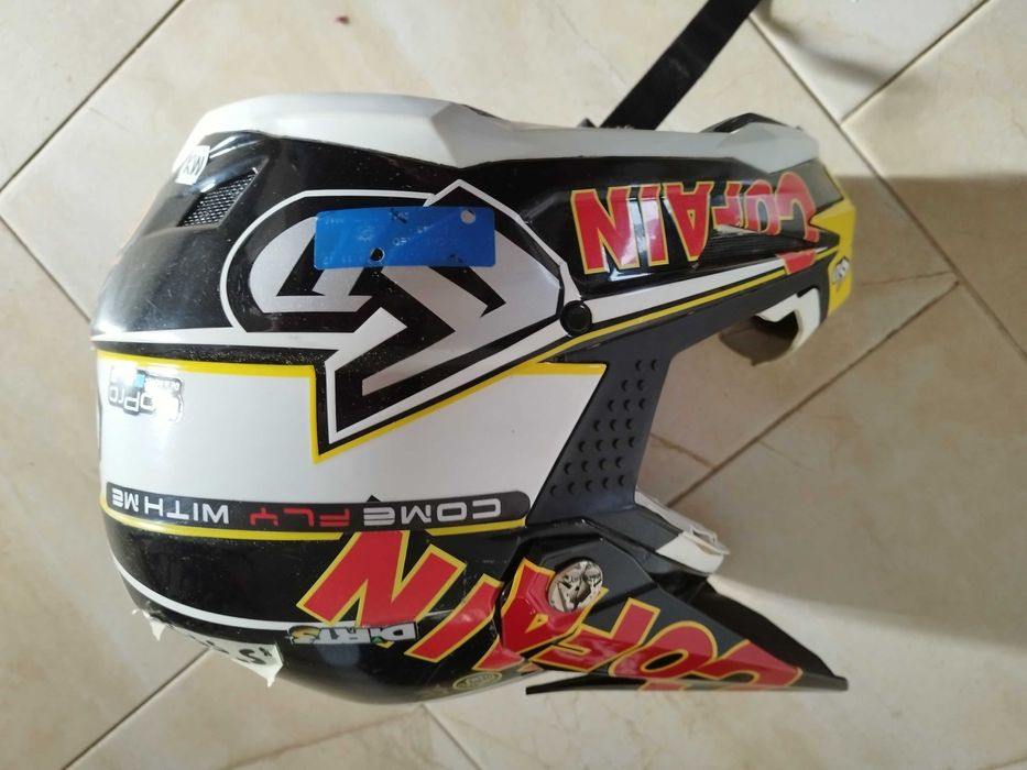 kask enduro/cross quad 6D zawodniczy S (55-56)nie leat airoh