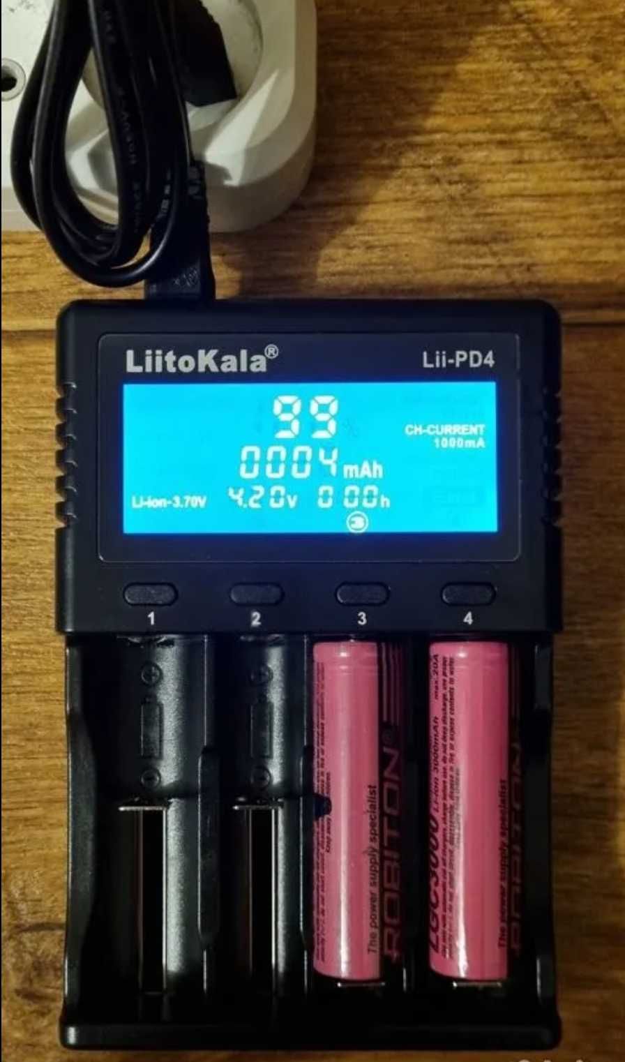 Зарядное устройство LiitoKala для разных типов акумуляторов