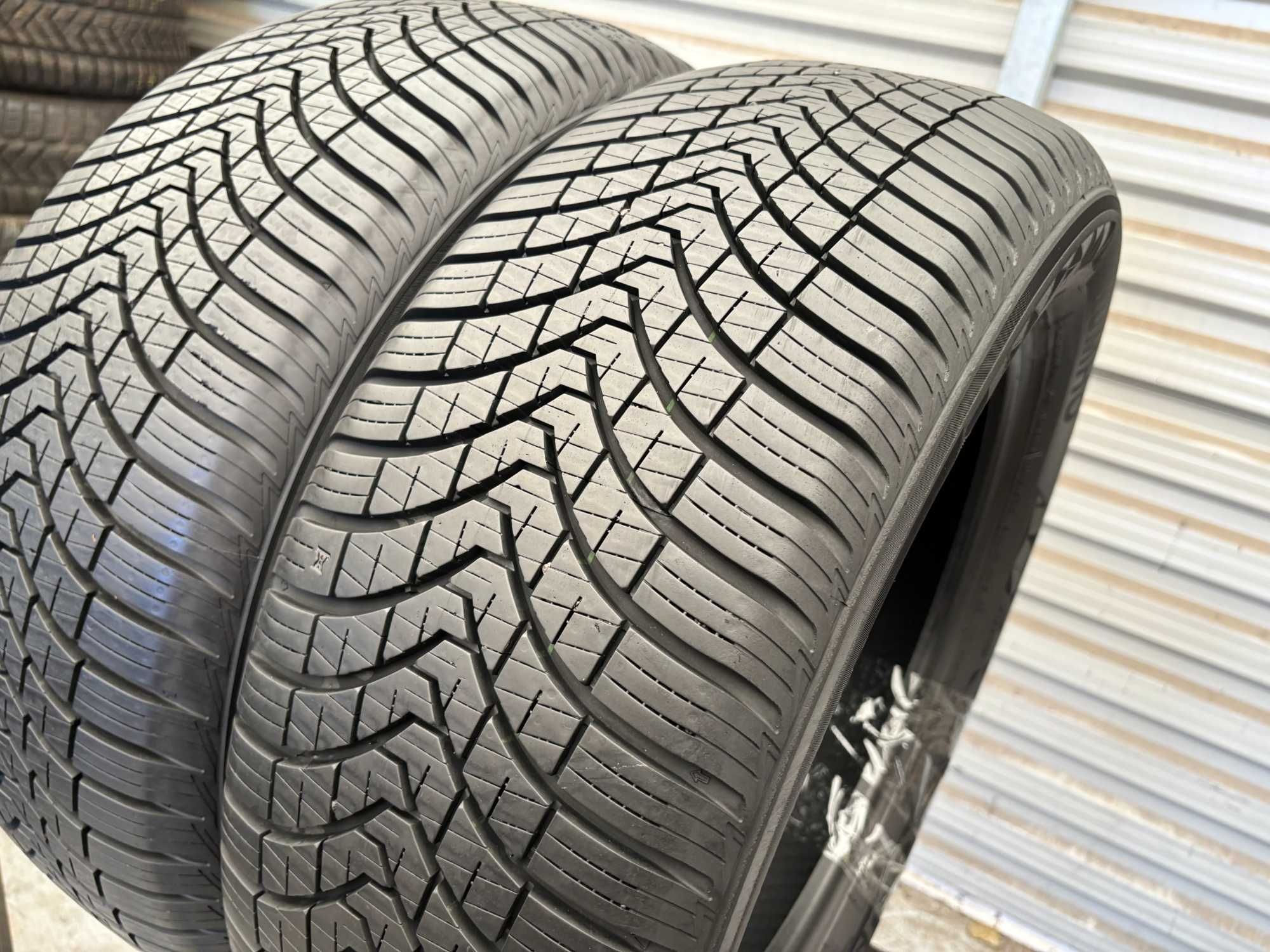 2szt całoroczne 205/55R16 Kumho 8mm 2023r 100% bieżnika 4S1307 gwar