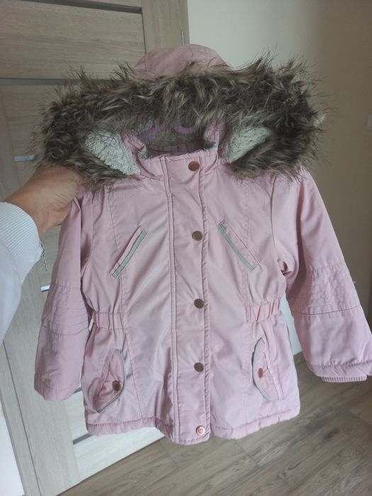Kurtka jesienno zimowa dla dziewczynki 92