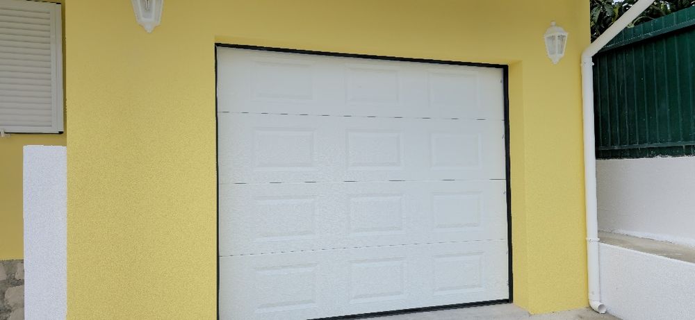 Portão  garagem com motor novo com instalação