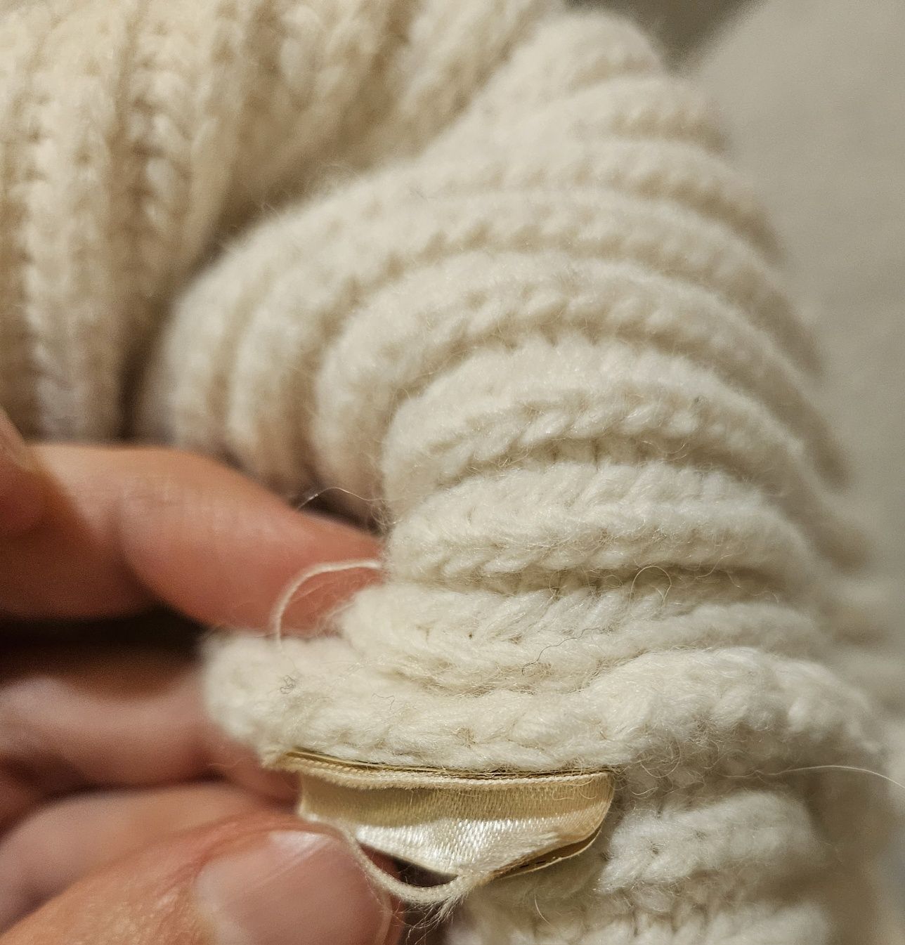 Massimo dutti _ sukienka ekri M