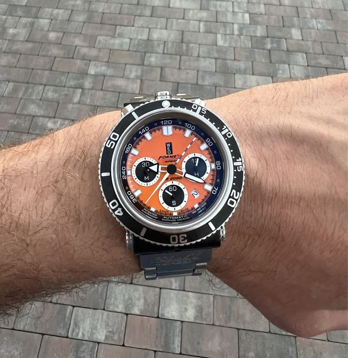 Formex 4 Speed DS2000 Chronograph Automatic Diver 300 Valjoux Eta 7750