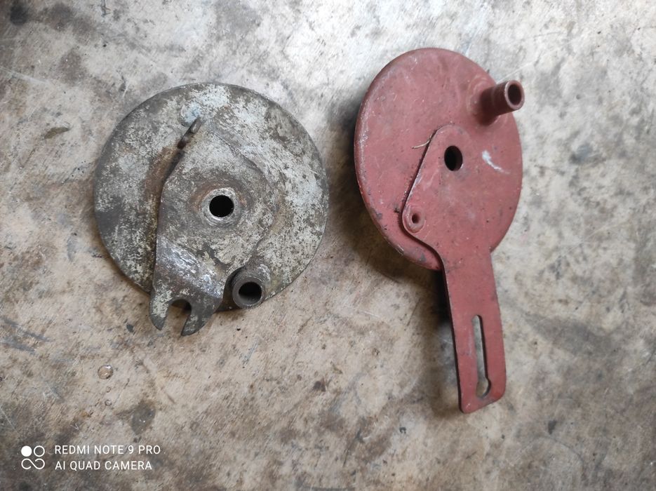 Tarcza kotwiczna bęben szczękotrzymacz przód tył wfm 125 WSK 14.136