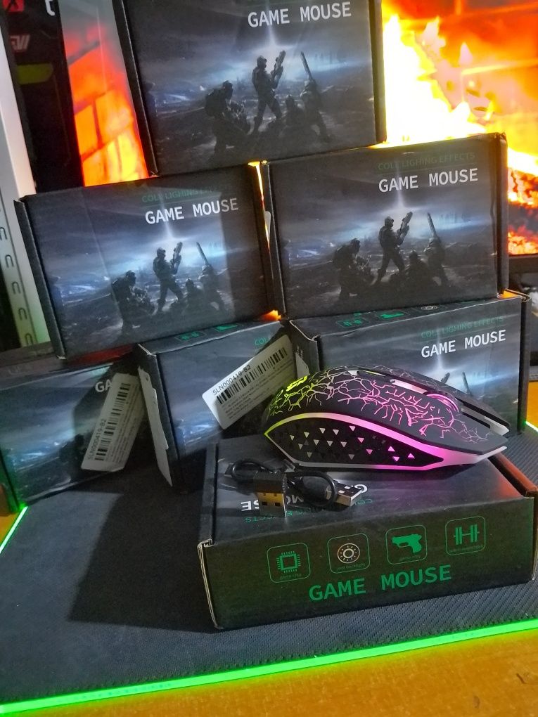 Безпроводная Игровая мишь "Game Mouse" на подзарядке Type C