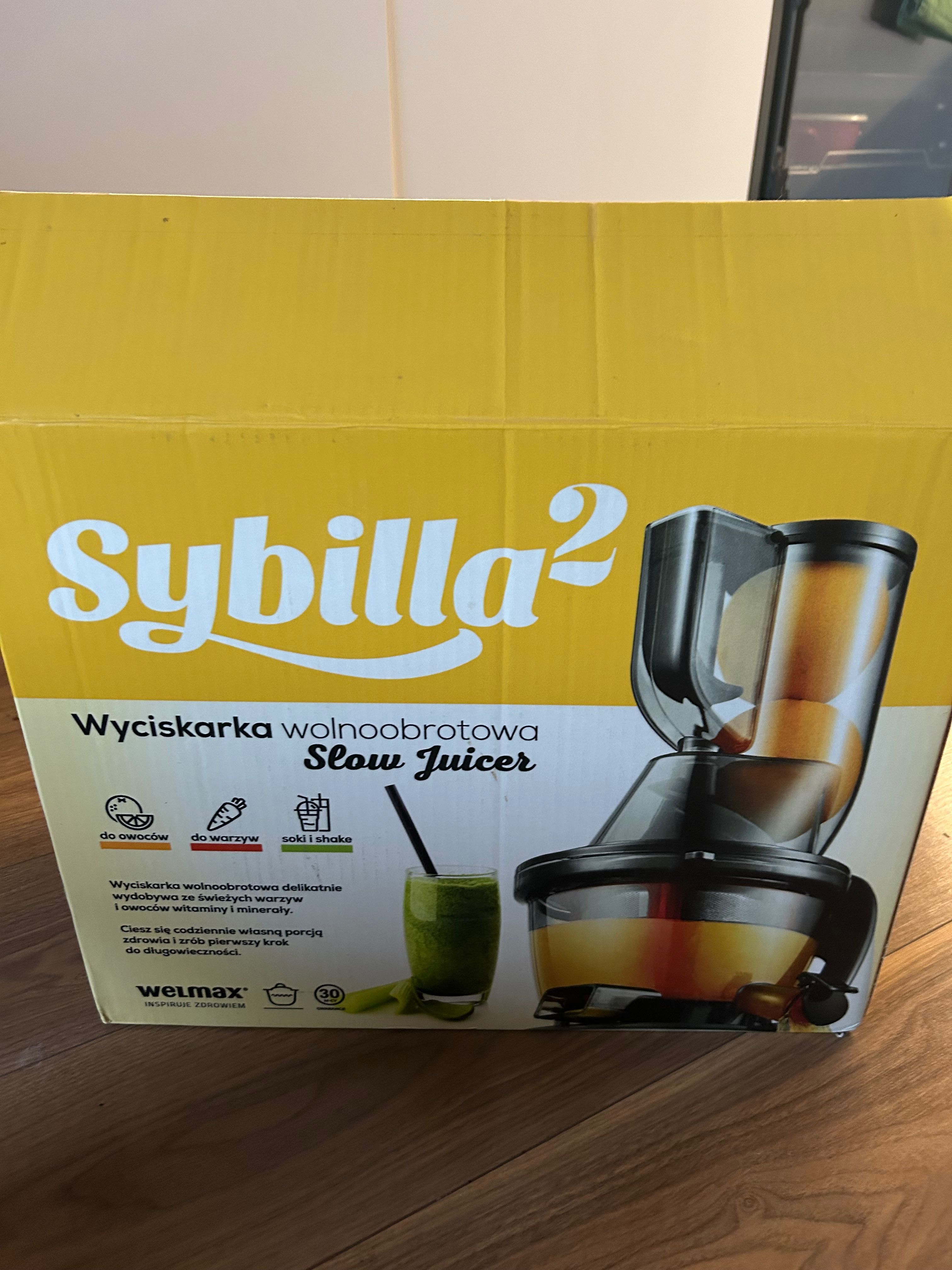 Wyciskarka wolnoobrotowa Sybilla 2 firmy Welmax