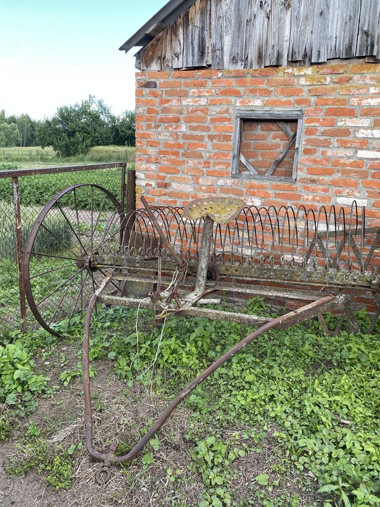 Гребалка  для сіна тракторна