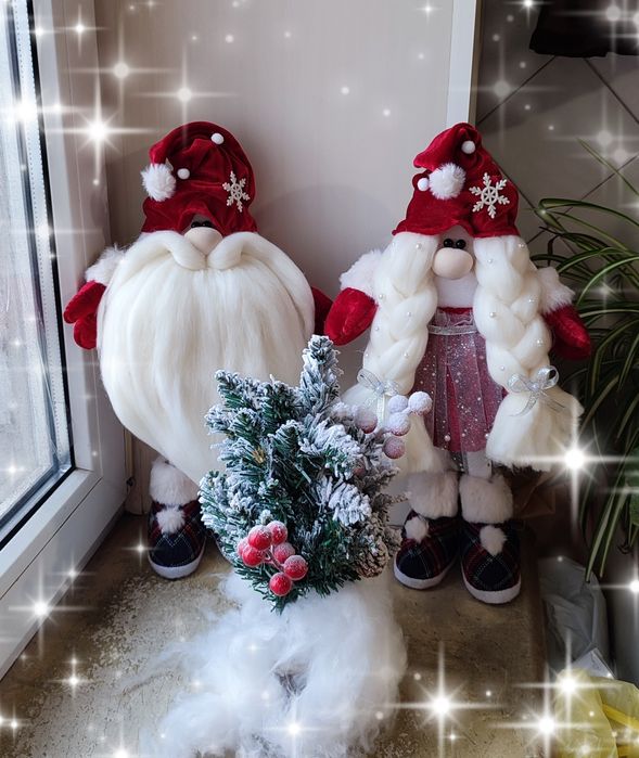 Скандинавський гном, новорічний гном, скандинавский гном, новогодний