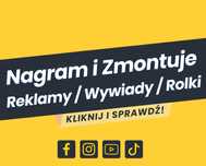 Nagrywanie i Montaż Wideo - Rolki | Reklama | YouTube - Kamerzysta