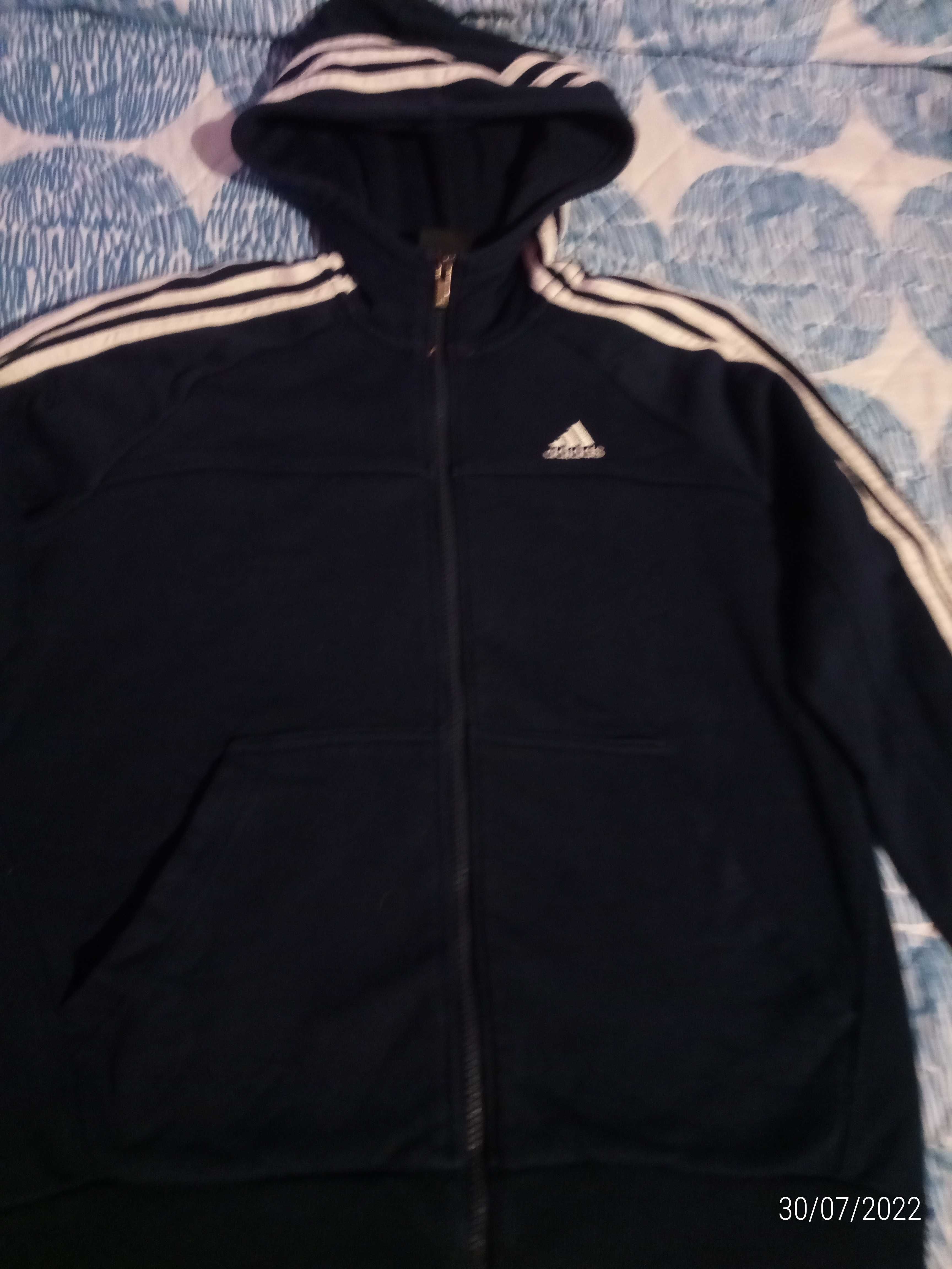 Sweat-casaco  adidas, 10-11 anos