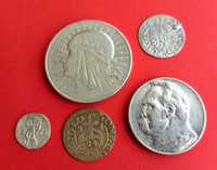 Серебренные монеты Польши от Королевства до Республики .ЦЕНА СНИЖЕНА