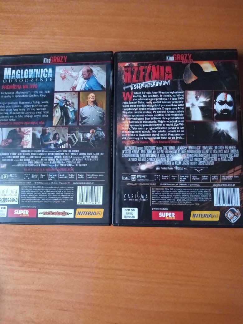 Zestaw 4 filmów DVD Wspólnicy z przypadku, Asy bez kasy, Maglownica