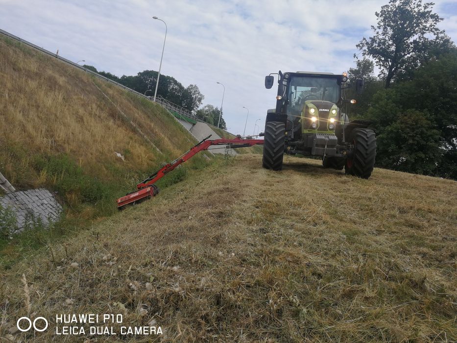 Mulczowanie, koszenie nieużytki, mulczowanie po kukurydzy,