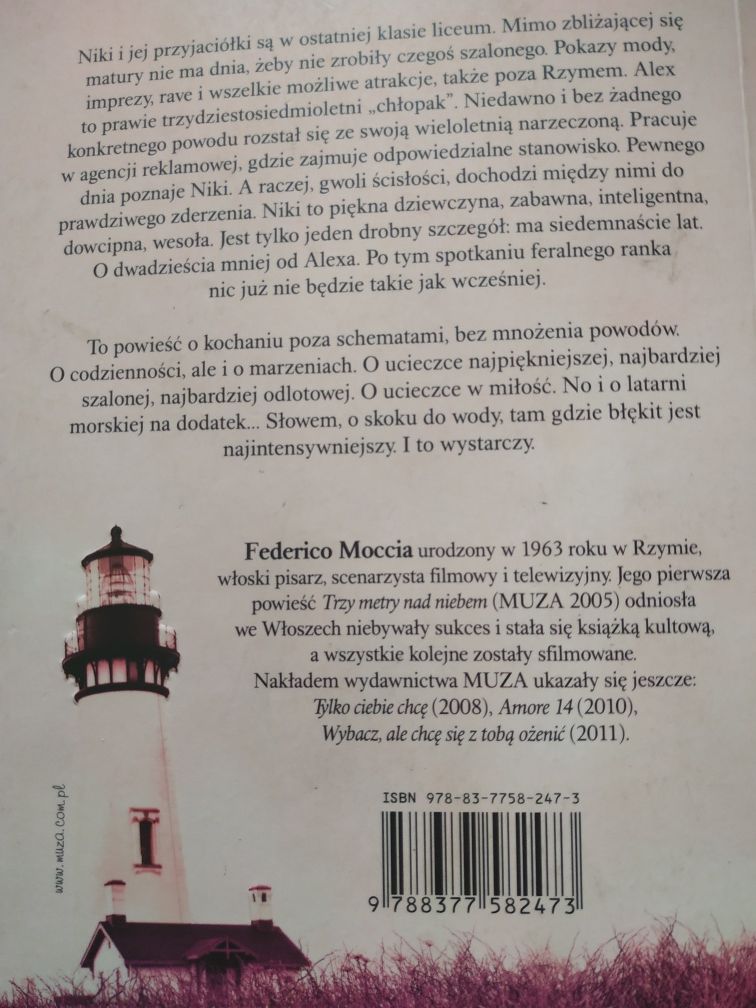 Książka "Wybacz,ale będę ci mówiła skarbie" Federico Moccia