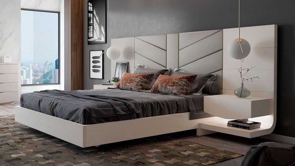 Cama lacada Design