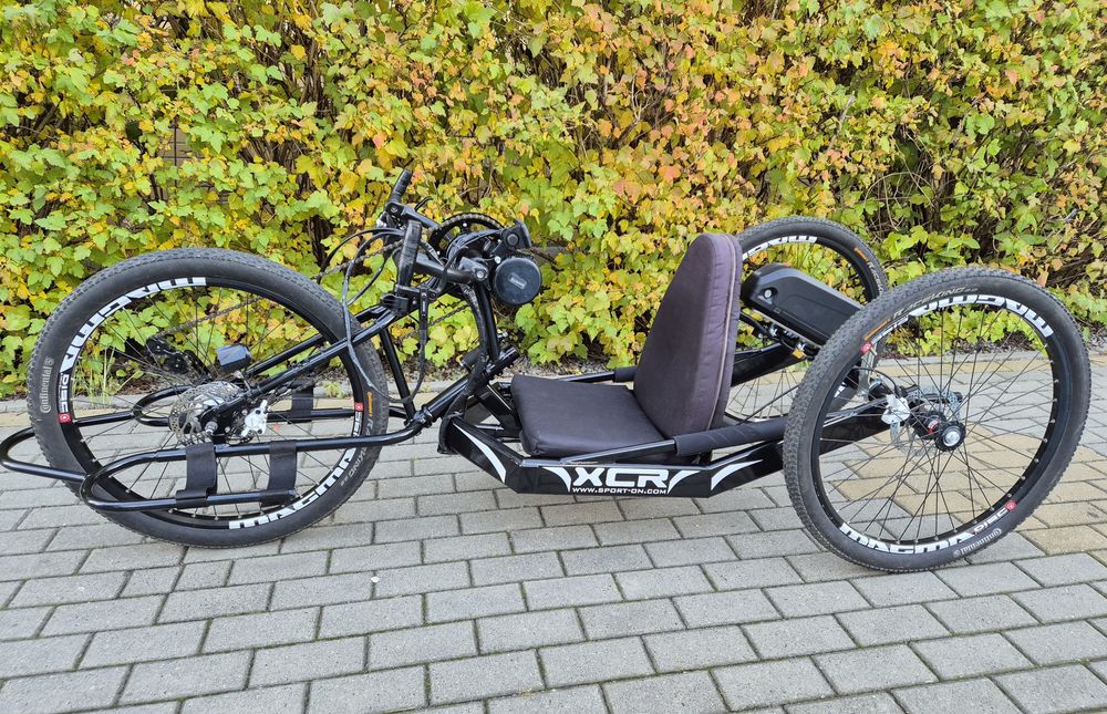 Handbike XCR 750w, jak nowy, niski przebieg